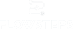 flowsteps logo white